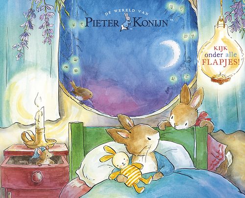 Foto van Pieter konijn: slaap lekker pieter! - beatrix potter - hardcover (9789021684390)