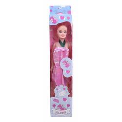 Foto van Lg-imports tienerpop elodie meisjes 25 cm roze/blond