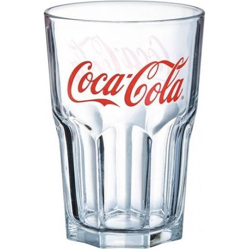 Foto van Luminarc coca cola classic tumbler glazen - 40 cl - set-4