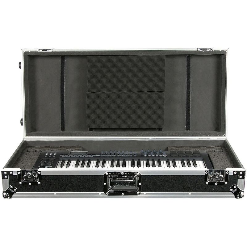 Foto van Odyssey fzkb49w universele flightcase voor keyboard met 49 toetsen