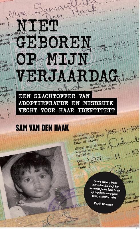 Foto van Niet geboren op mijn verjaardag - sam van den haak - paperback (9789493089846)