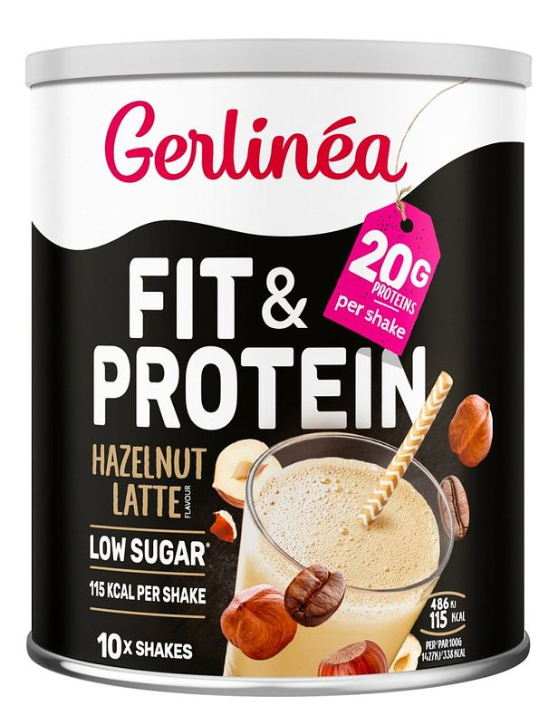 Foto van Gerlinéa fit & protein shake hazelnut latte