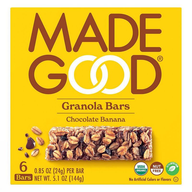 Foto van Made good chocolate banana granola bars
