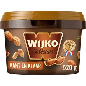 Foto van Wijko satesaus kant en klaar 520g bij jumbo