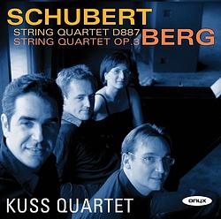 Foto van Schubert: string quartet no. 15 in g major, d. 887 / berg: string quartet - cd (0880040406624)