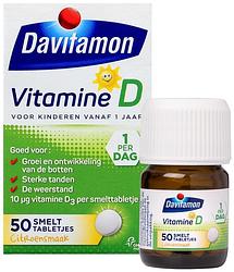 Foto van Davitamon vitamine d kind smelttabletten