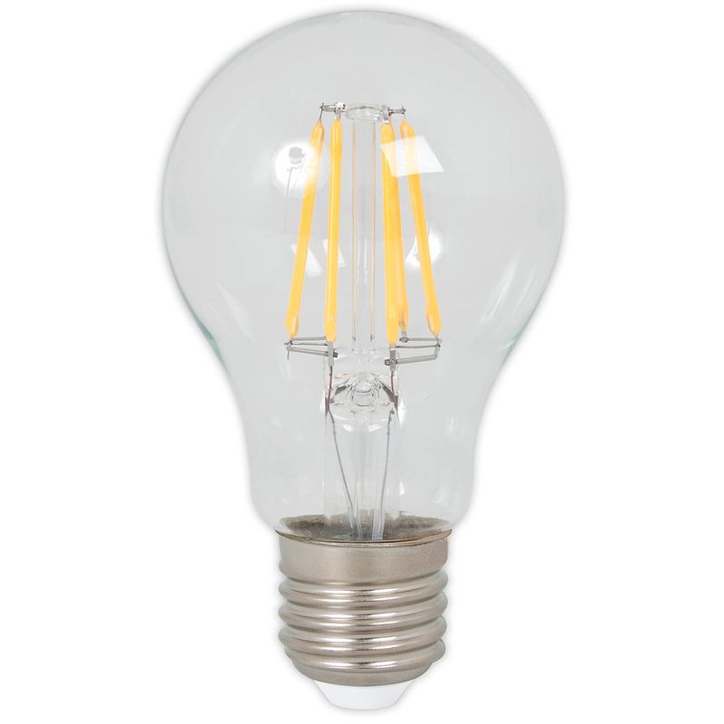 Foto van Calex led volglas filament standaardlamp 220-240v 4w 400lm e27 a60, helder 2700k cri80