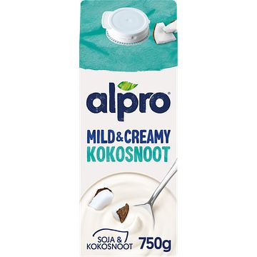 Foto van Alpro mild & creamy kokosnoot plantaardige variatie op yoghurt 750g bij jumbo