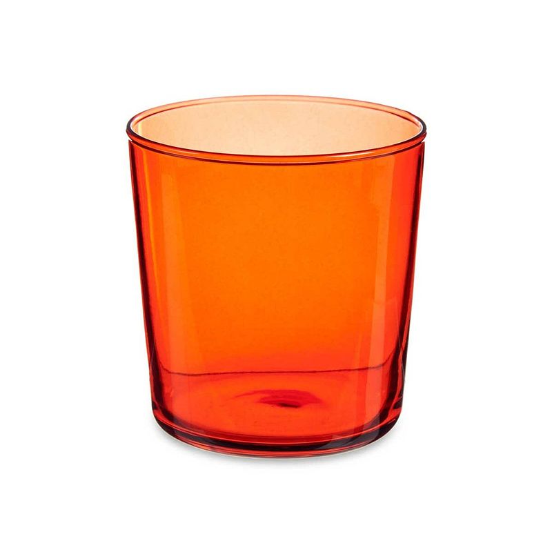 Foto van Glazenset bistro rood glas 380 ml (4 stuks)