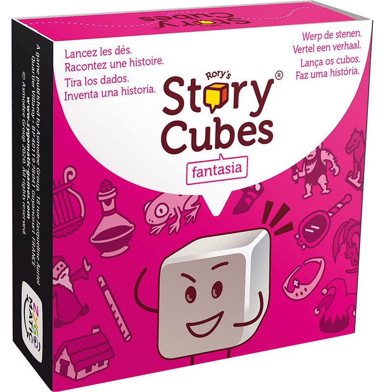 Foto van Asmodee dobbelspel rory`s story cubes: fantasia