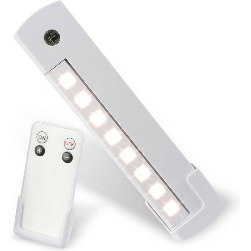 Foto van Grundig kastverlichting led draadloos - ledstrip op batterijen (excl.) - kastlamp 23 x 5 x 2 cm