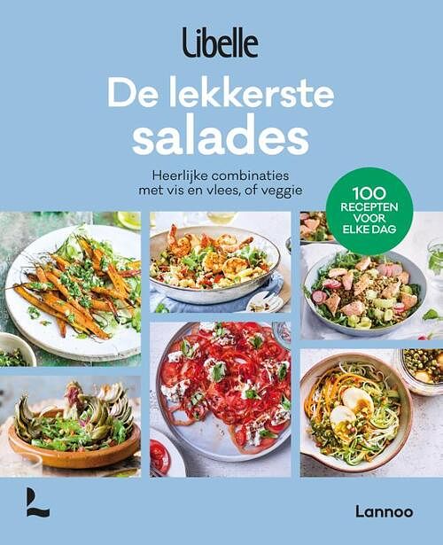 Foto van De lekkerste salades - libelle - paperback (9789401491938)