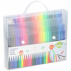 Foto van Topwrite kids viltstiften junior multicolor 100 stuks