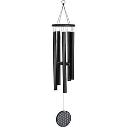 Foto van Meinl folmc36bk meditation chime flower of life windchime met 5 staafjes