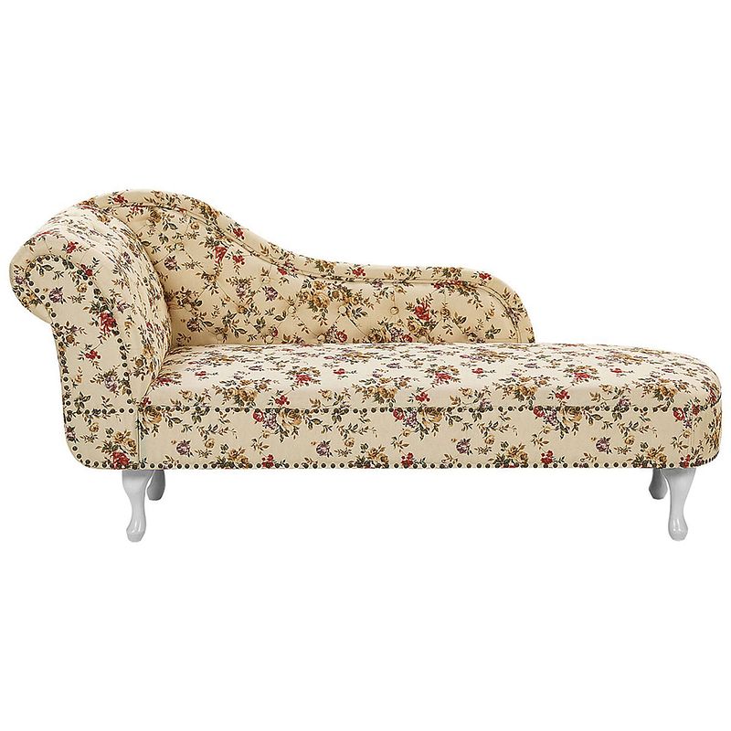 Foto van Beliani nimes - chaise longue-multicolor-polyester