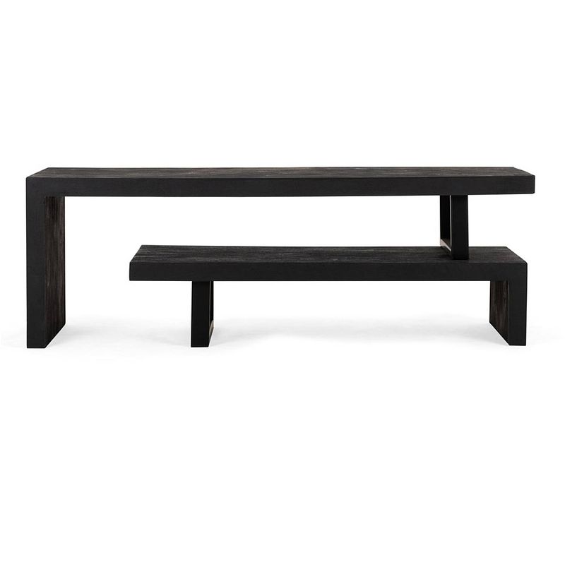 Foto van Benoa kelly tv cabinet black 140 cm