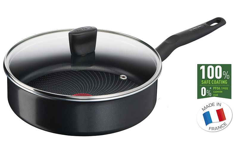 Foto van Tefal start easy c26732 pan zwart