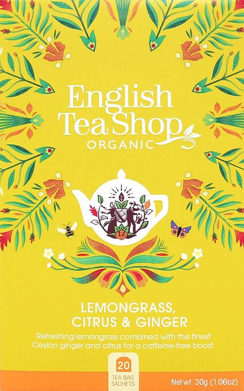 Foto van English tea shop lemongrass ginger citrus