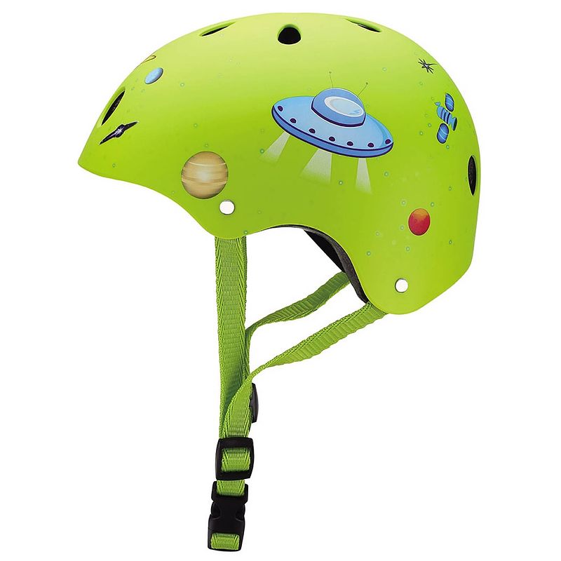 Foto van Globber skatehelm junior groen maat 48-51 cm