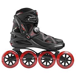 Foto van Roces inline skates gymnasium 2.0 softboot 82a zwart/rood mt 41