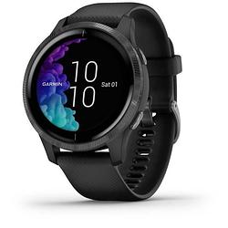 Foto van Garmin venu - gps-smartwatch met amoled-scherm - grijs / zwart