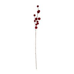 Foto van Tak met bolletjes - rood - 103 cm