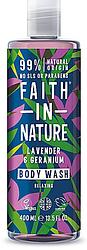 Foto van Faith in nature bodywash lavendel & geranium