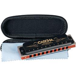Foto van Cascha hh 2221 professional blues harmonica in f
