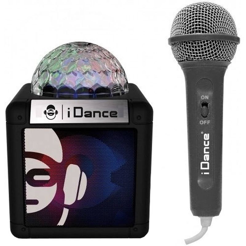 Foto van Idance karaokeset sing cube zwart 8 cm