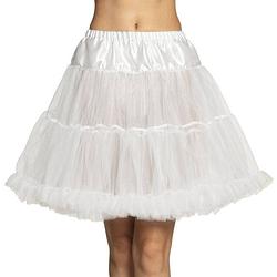 Foto van Witte petticoat voor dames 45 cm