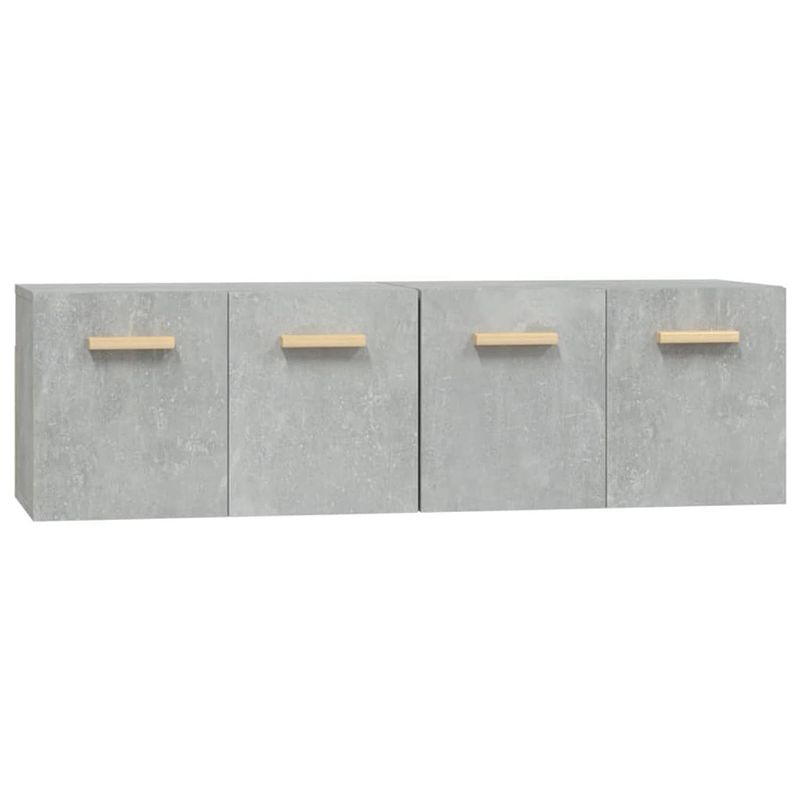 Foto van The living store hangkast betongrijs 60x36.5x35 cm - stevig materiaal