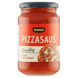 Foto van Jumbo pizzasaus kruidig 350g