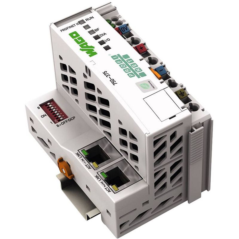 Foto van Wago fc profinet g3 plc-veldbuskoppeler 750-375 1 stuk(s)