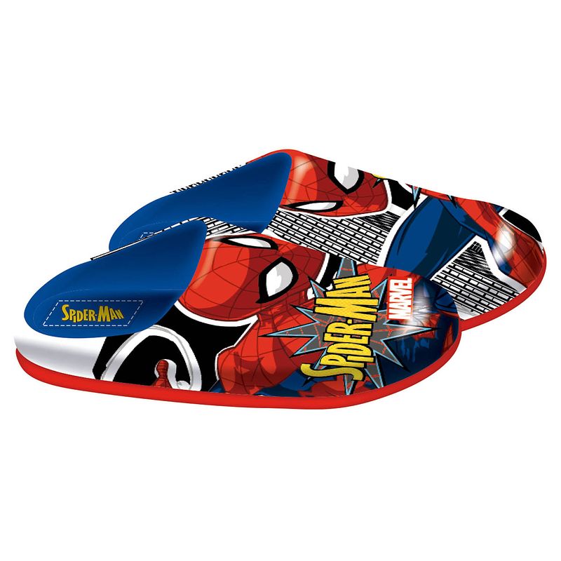 Foto van Marvel instappers spider-man junior polyester/tpr maat 30