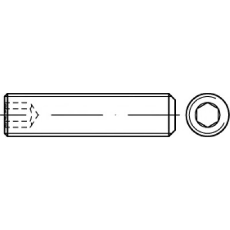 Foto van Toolcraft to-5412636 draadpen m10 100 mm 100 stuk(s)