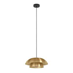 Foto van Eglo cenciara hanglamp - e27 - ø 40 cm - goud - staal