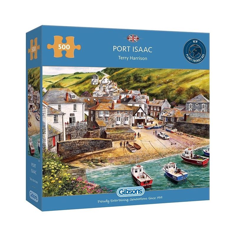 Foto van Gibsons legpuzzel port isaac - terry harrison (500 stukjes)