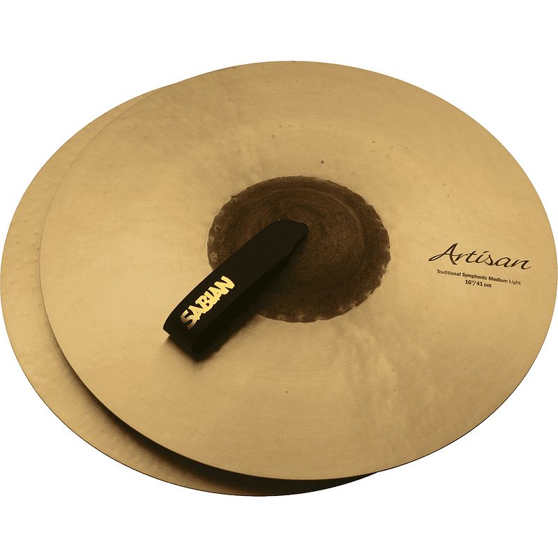 Foto van Sabian artisan traditional symphonic medium light 16 inch orkestrale bekkens