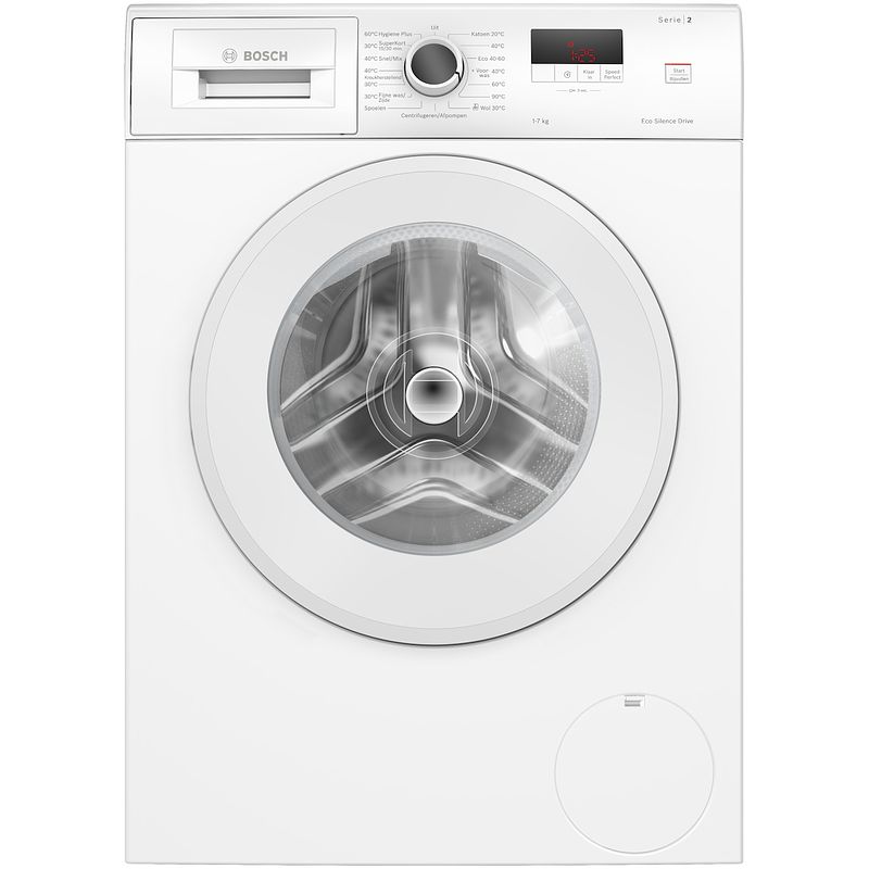 Foto van Bosch wge02400nl wasmachine wit