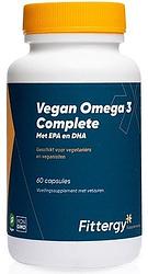 Foto van Fittergy vegan omega-3 complete capsules