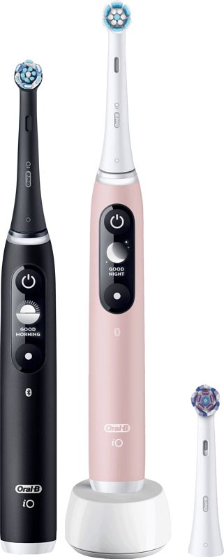 Foto van Oral b io6 series duo black / pink