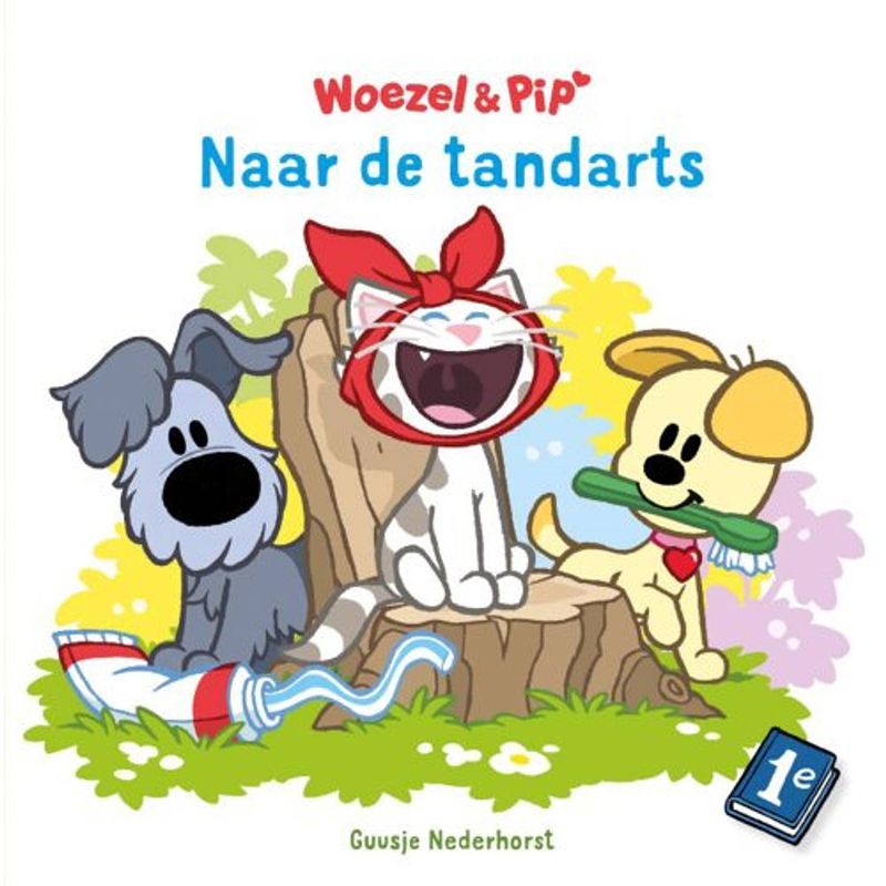 Foto van Naar de tandarts - woezel & pip