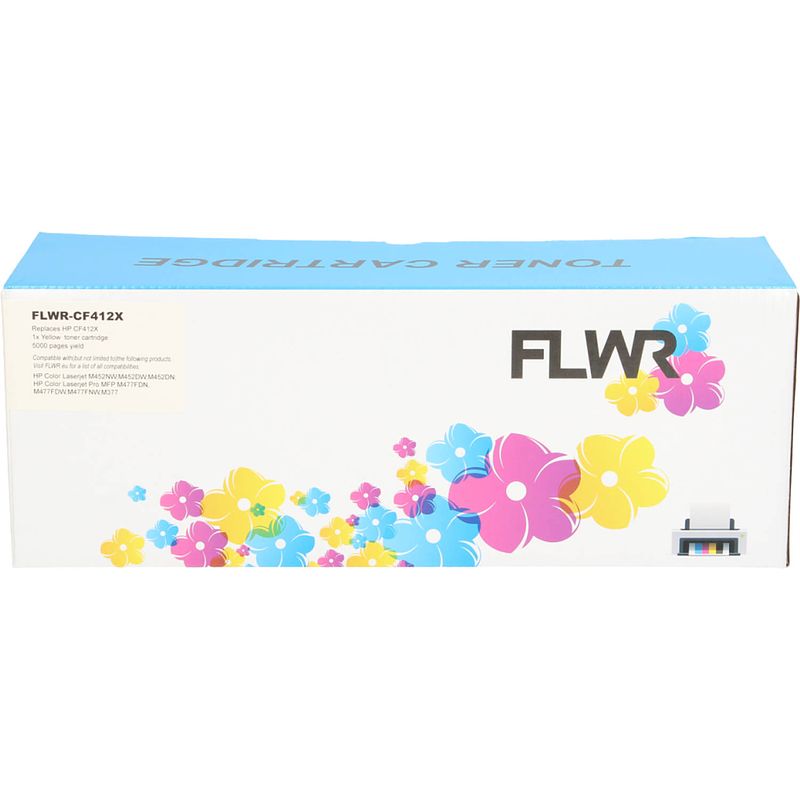 Foto van Flwr hp 410x geel toner