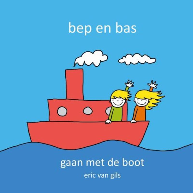 Foto van Bep en bas gaan met de boot - bep en bas