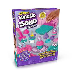 Foto van Kinetic sand eenhoorn bakkerij speelset