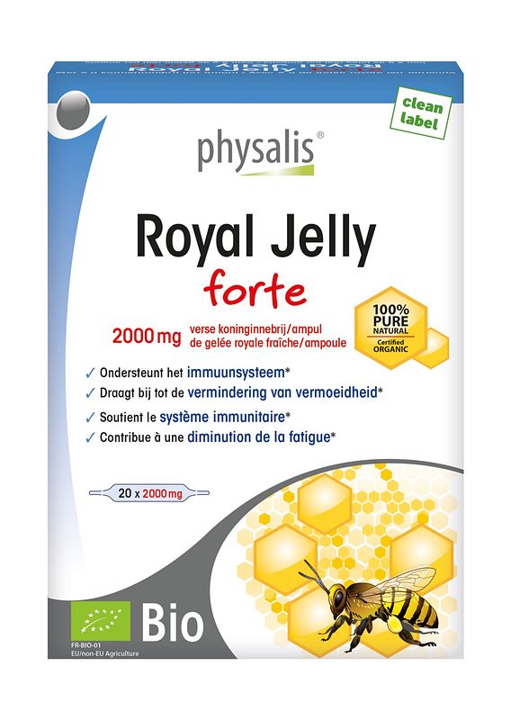 Foto van Physalis royal jelly forte bio ampullen