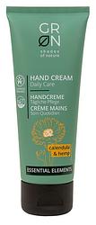 Foto van Grn essential elements hand cream calendula & hemp
