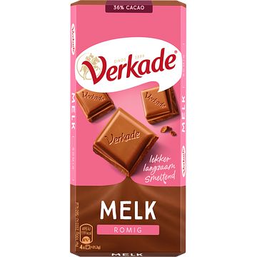 Foto van Verkade reep melk 111g bij jumbo