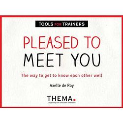 Foto van Pleased to meet you - tools voor trainers