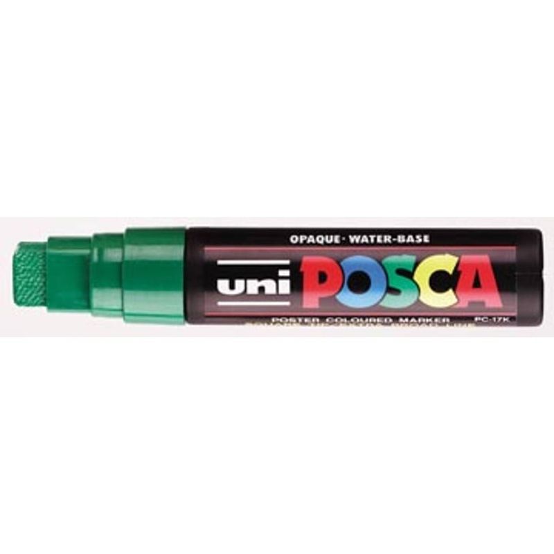 Foto van Uni-ball paint marker op waterbasis posca pc-17k groen